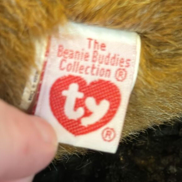 TY Beanie Buddies Collection 1998 STRETCH The Ostrich 16" - With Tag - Picture 8 of 10